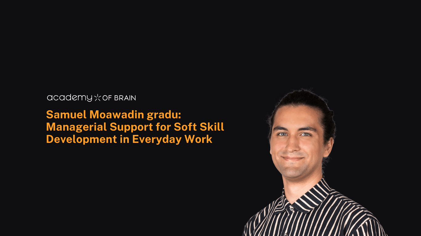 Samuel Moawadin gradu Samuel Moawadin gradu tarkastelee esihenkilön roolia soft skills -taitojen kehittymisessä